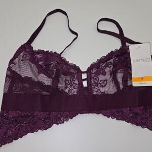 B.Tempt’D By Wacoal Opening Act Bralette Size small NWT